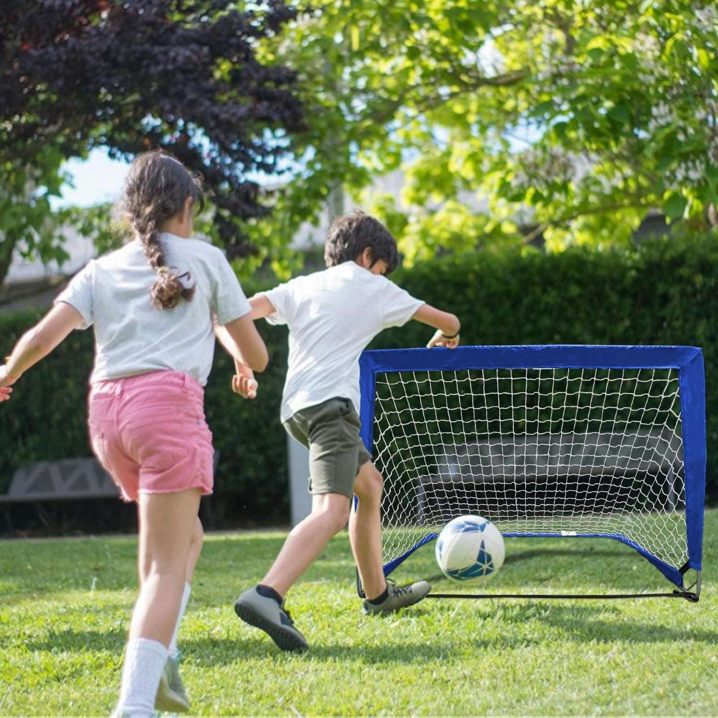 Kapler Portable Soccer Goals for Kids 4 x 3 ft