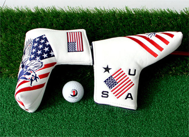 The Stars and Stripes Golf Putter Head Cover | Kapler Sports