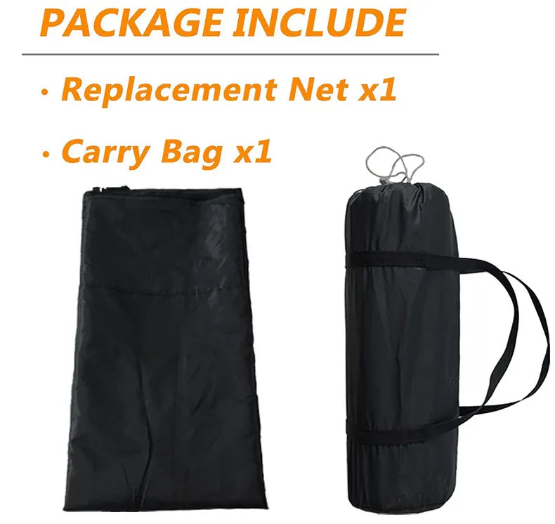 Kapler Golf Net Only, 10x7x6ft Golf Net Replacement - Kapler Sports