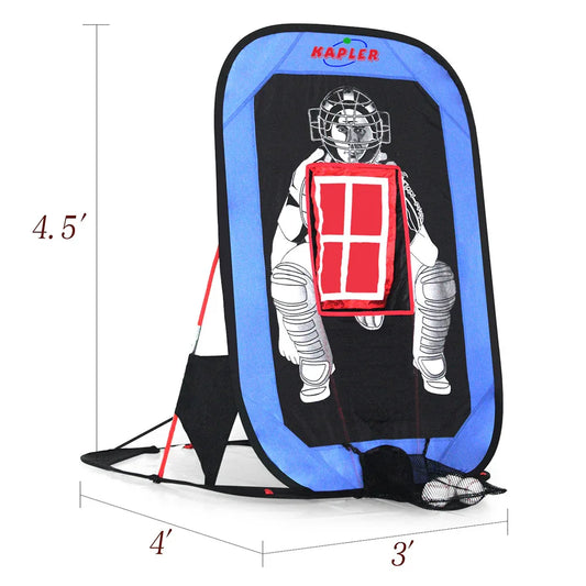Kapler Foldable Baseball Pitching Training Net - Kapler Sports