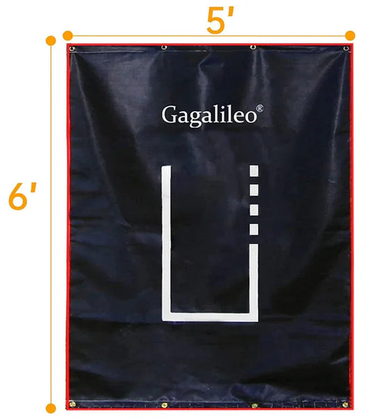 Kapler Baseball Pitching Backstop with Strike Zone (6X5FT) - Kapler Sports
