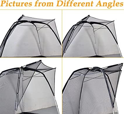 Kapler 17x6in Golf Net Roof Attachment for 12x7x6ft Golf Net