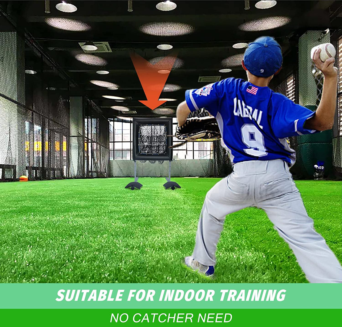Kapler Adjustable Pitching Net for Baseball Softball