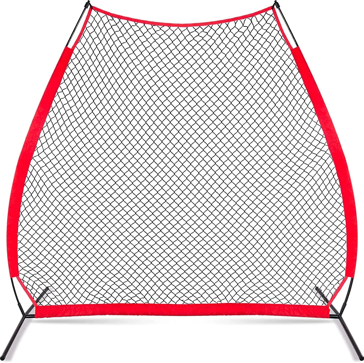 Baseball Screen A-Frame, 7X7FT Pitching Screen Baseball Softball Training Net with A Carry Bag | Kapler - Kapler Sports