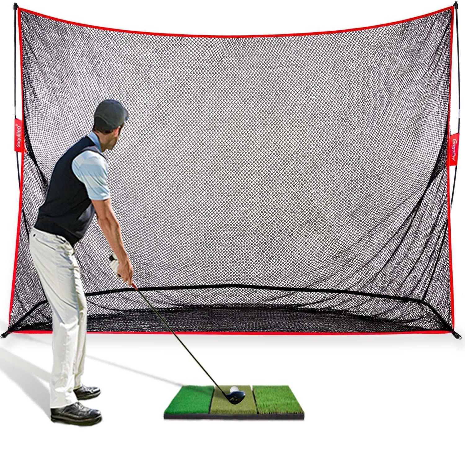 Kapler Portable Hitting Nets 10x7ft