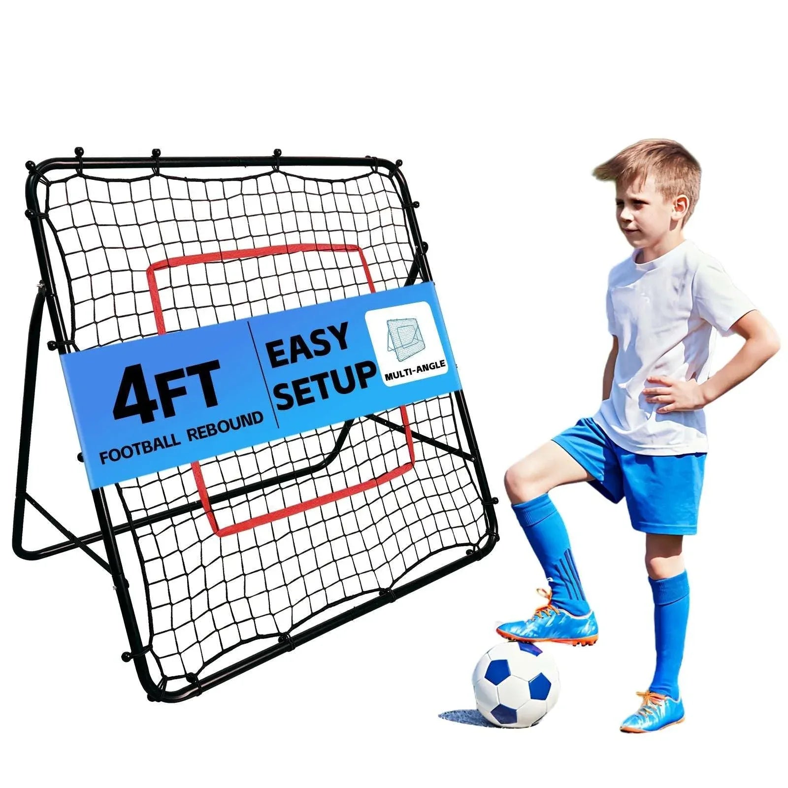 Kapler Soccer practice net 4X4 3.3X3.3 - Kapler Sports
