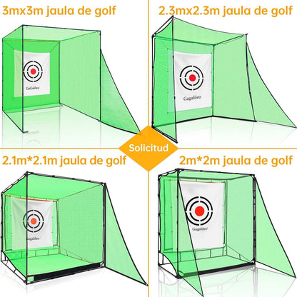 Kapler Golf Cage Triangle Net 150x100cm