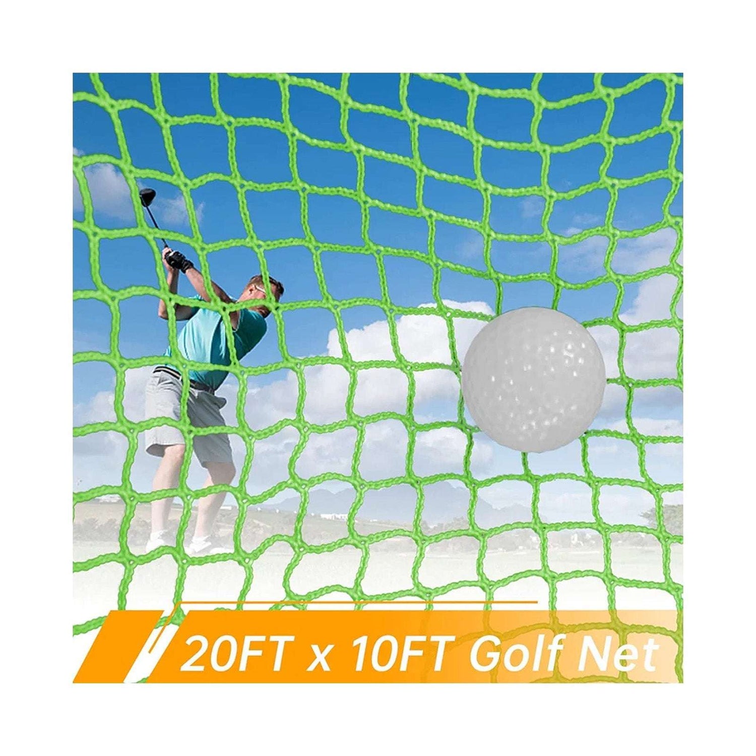 Kapler Golf Cage Replacement Net 10x20ft
