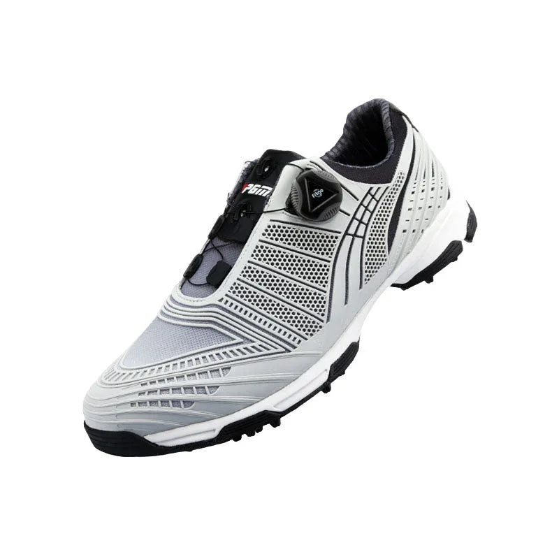 Screw button shoelaces Breathable comfortable Golf Shoes | Kapler Sports - Kapler Sports