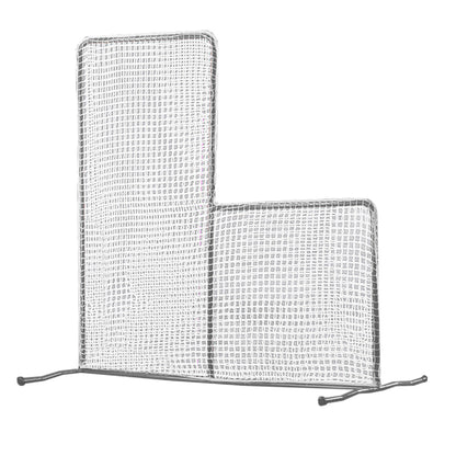 Kapler L Replacement Baseball Pitching Protective Screen 7X7FT (white)