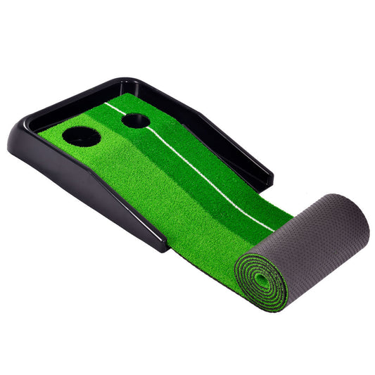 Kapler Golf Hitting Mats Golf Putting Training 102X15in