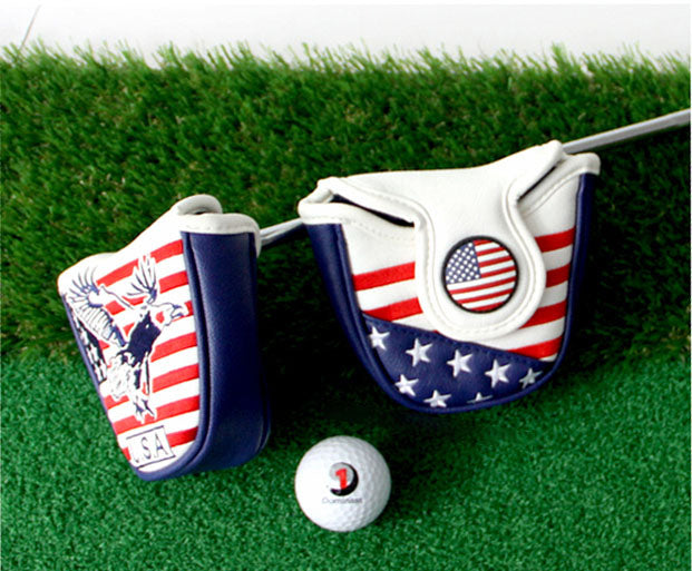 The Stars and Stripes Golf Putter Head Cover | Kapler Sports - Kapler Sports