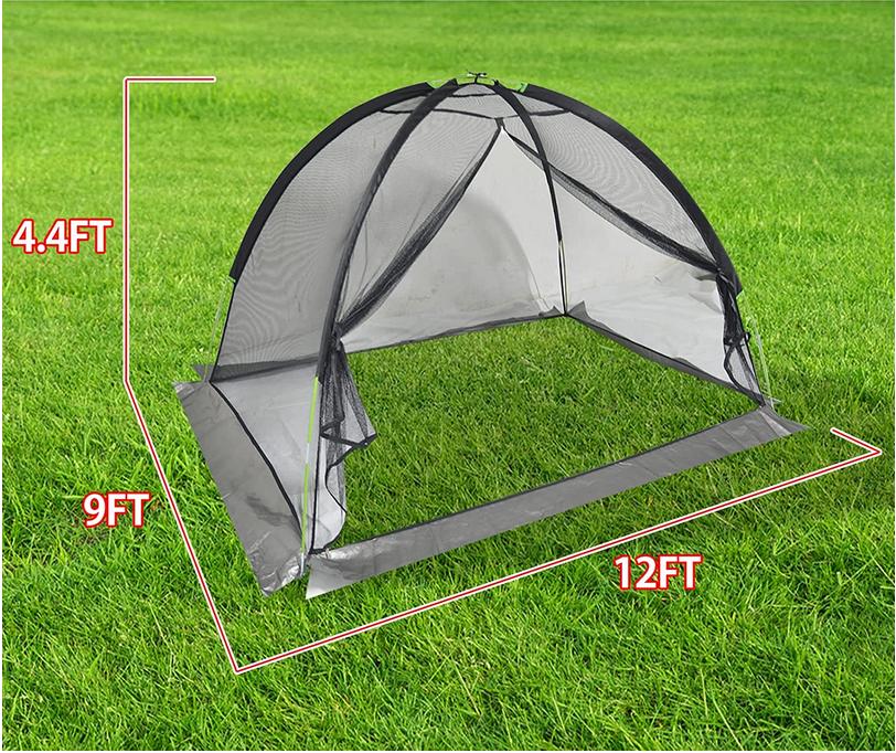 Kapler 19x2 FT Pond Cover Net vegetable plot Cover Net with Storage Bag