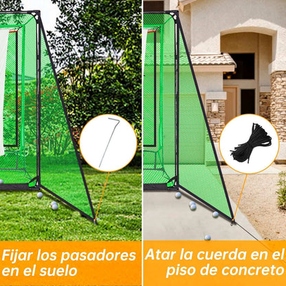 Kapler Golf Cage Triangle Net 150x100cm