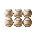 Rarapop Blank Standard Baseball Balls six - Kapler Sports