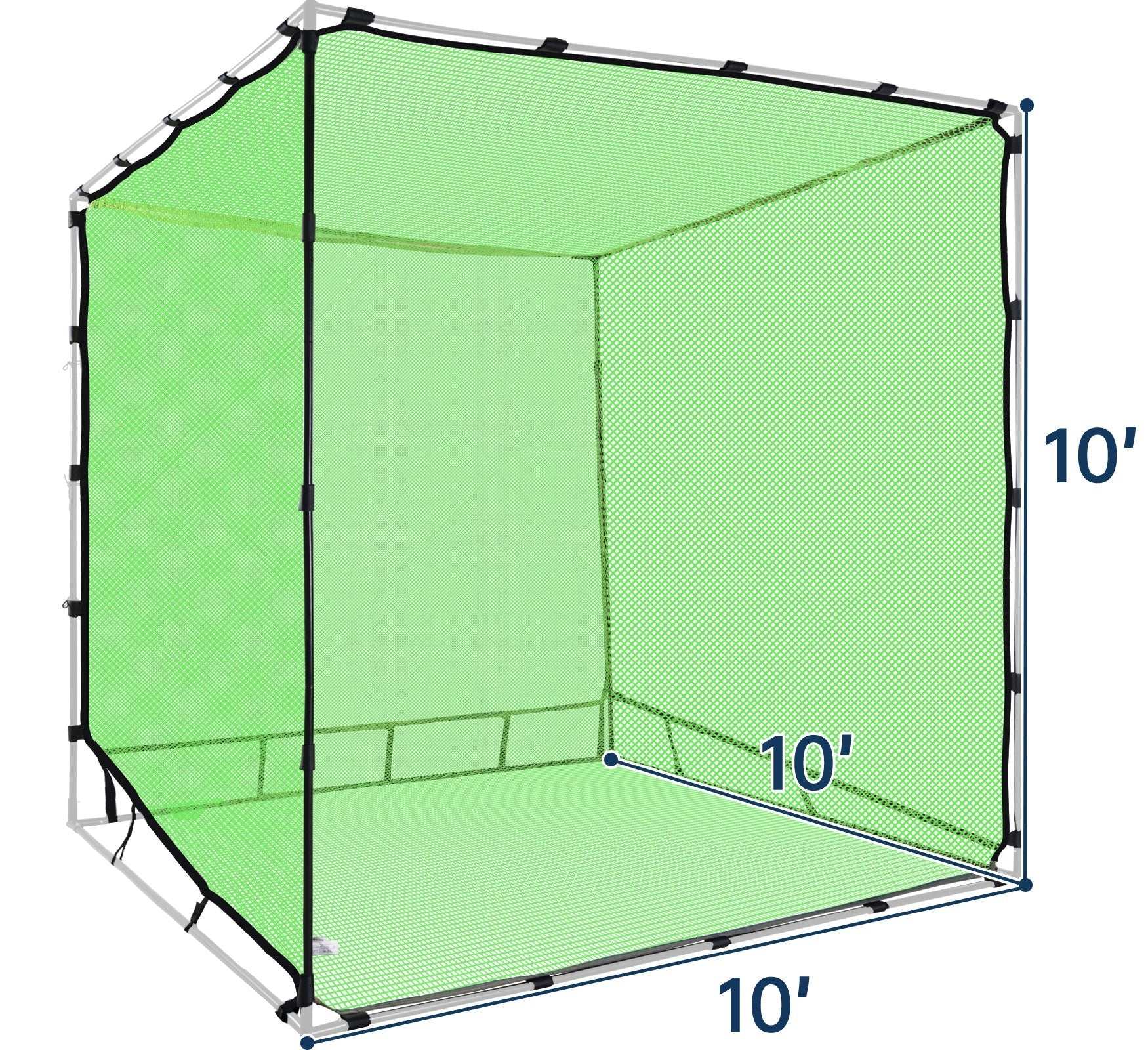 Kapler replacement Practice Golf Cage 10x10x10ft