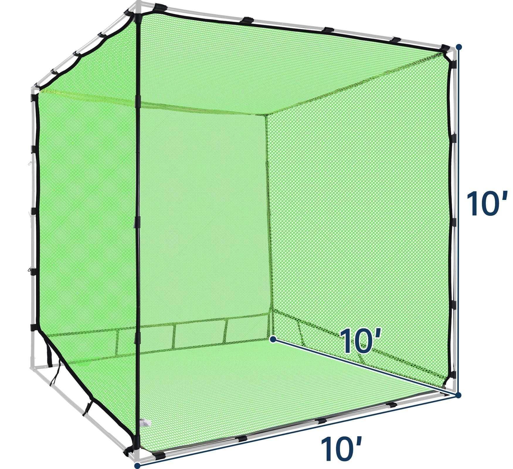 Kapler replacement Practice Golf Cage 10x10x10ft - Kapler Sports