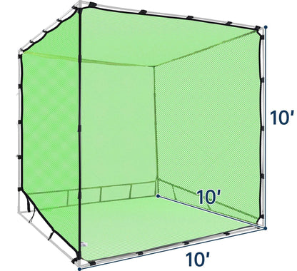 Kapler replacement Practice Golf Cage 10x10x10ft