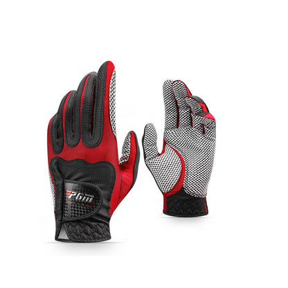 Particle Anti-Slip Golf Microfiber Gloves