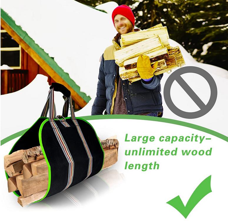 Kapler Firewood Carrier Log Bag