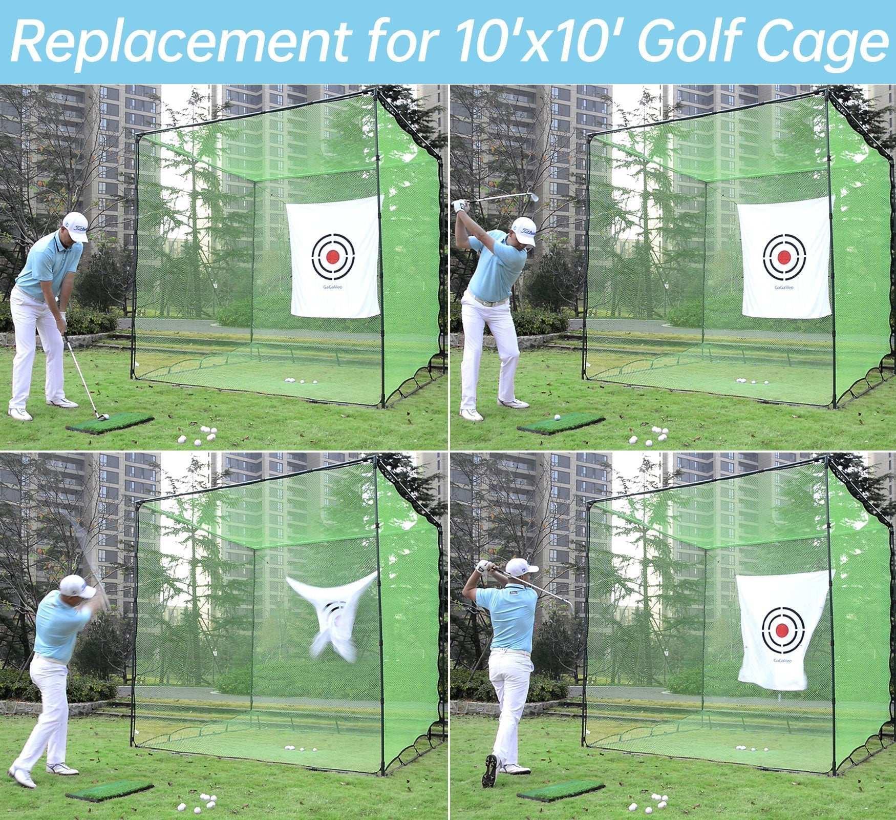 Kapler replacement Practice Golf Cage 10x10x10ft - Kapler Sports