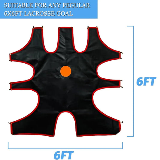 Lacrosse Goal Corner Targets - Shooting Practice for Standard 6x6 Goal - Kapler Sports