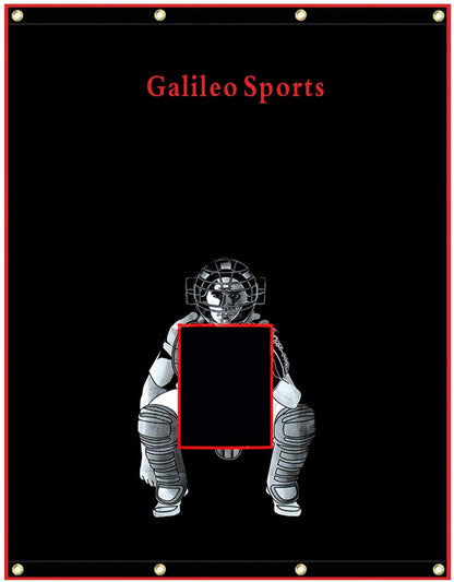 Kapler Softball Backstop Viny Target 5X6ft