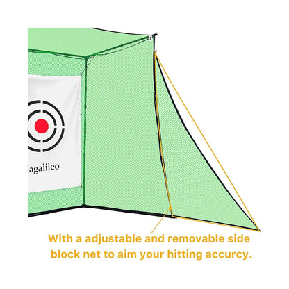 Kapler Golf Hitting Practice Cage 7.7X7.7X4.6 ft