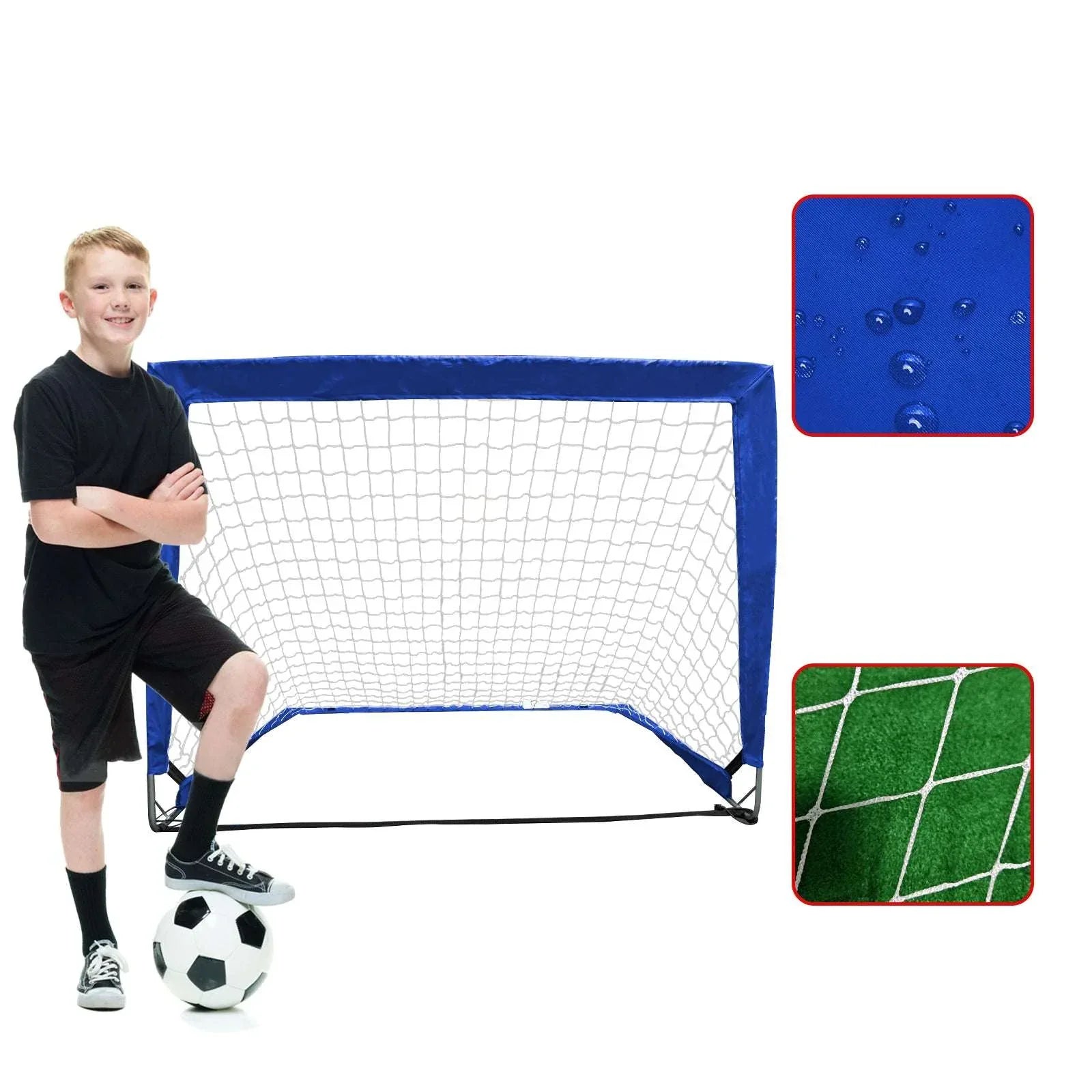 Kapler Portable Soccer Goals for Kids 4 x 3 ft - Kapler Sports