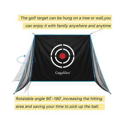 Kapler Portable Pop-Up Driving Net 8X7X7