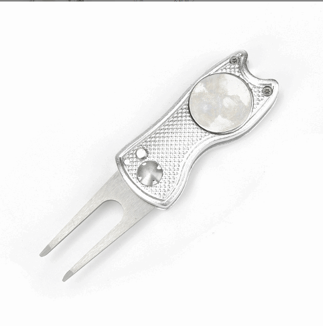 Foldable Stainless Steel Golf Green Folk | Kapler Sports