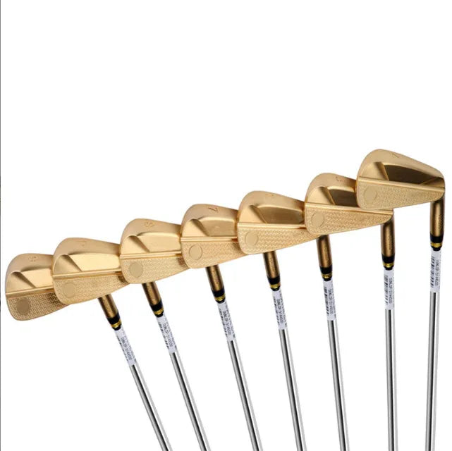 Kapler Sports Iron No.7 Golden Golf Club - Kapler Sports