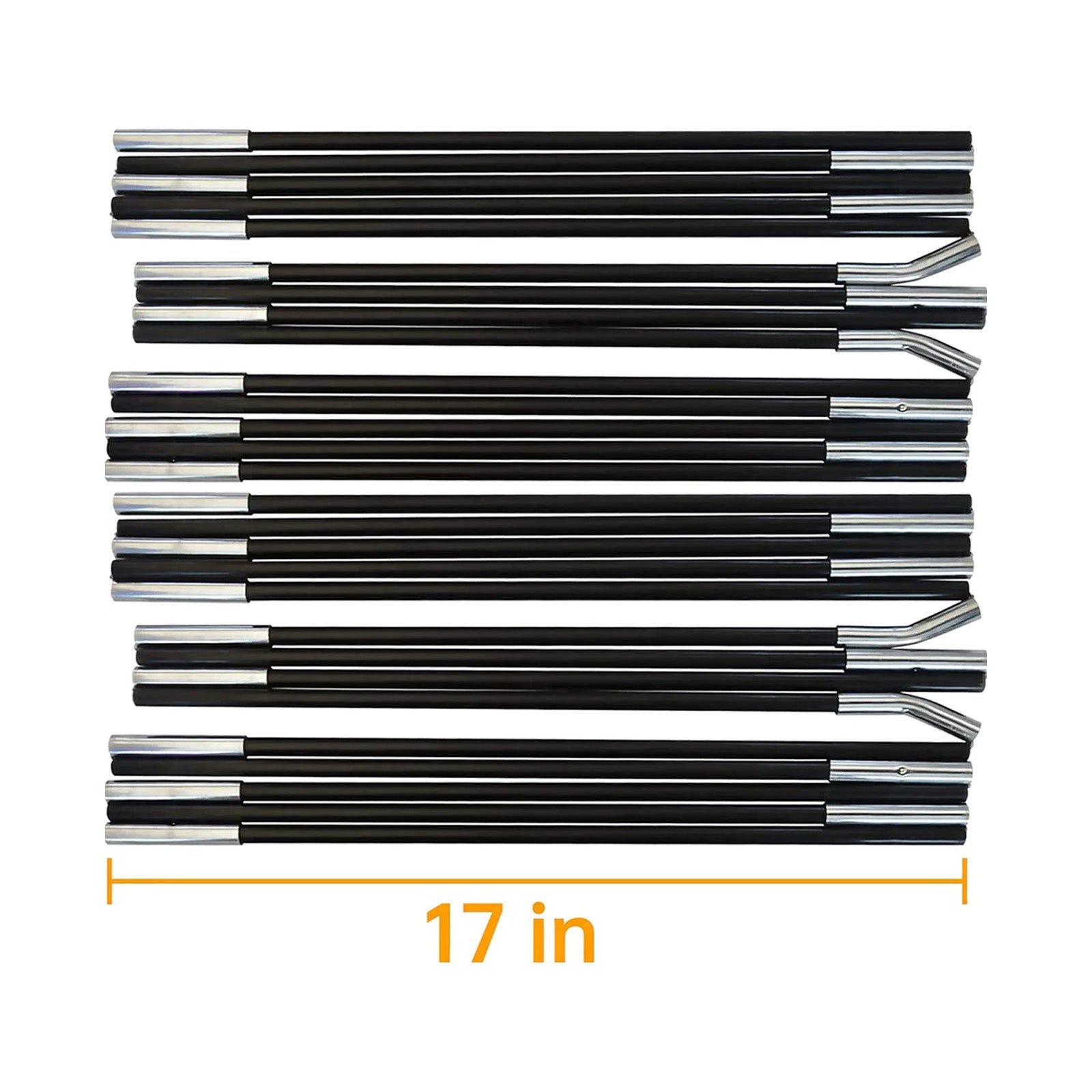 Kapler Golf Replacement Curved Poles 10x7x6 12X7X6.6