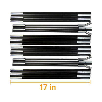 Kapler Golf Replacement Curved Poles 10x7x6 12X7X6.6