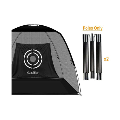 Kapler Golf Replacement Curved Poles 10x7x6 12X7X6.6