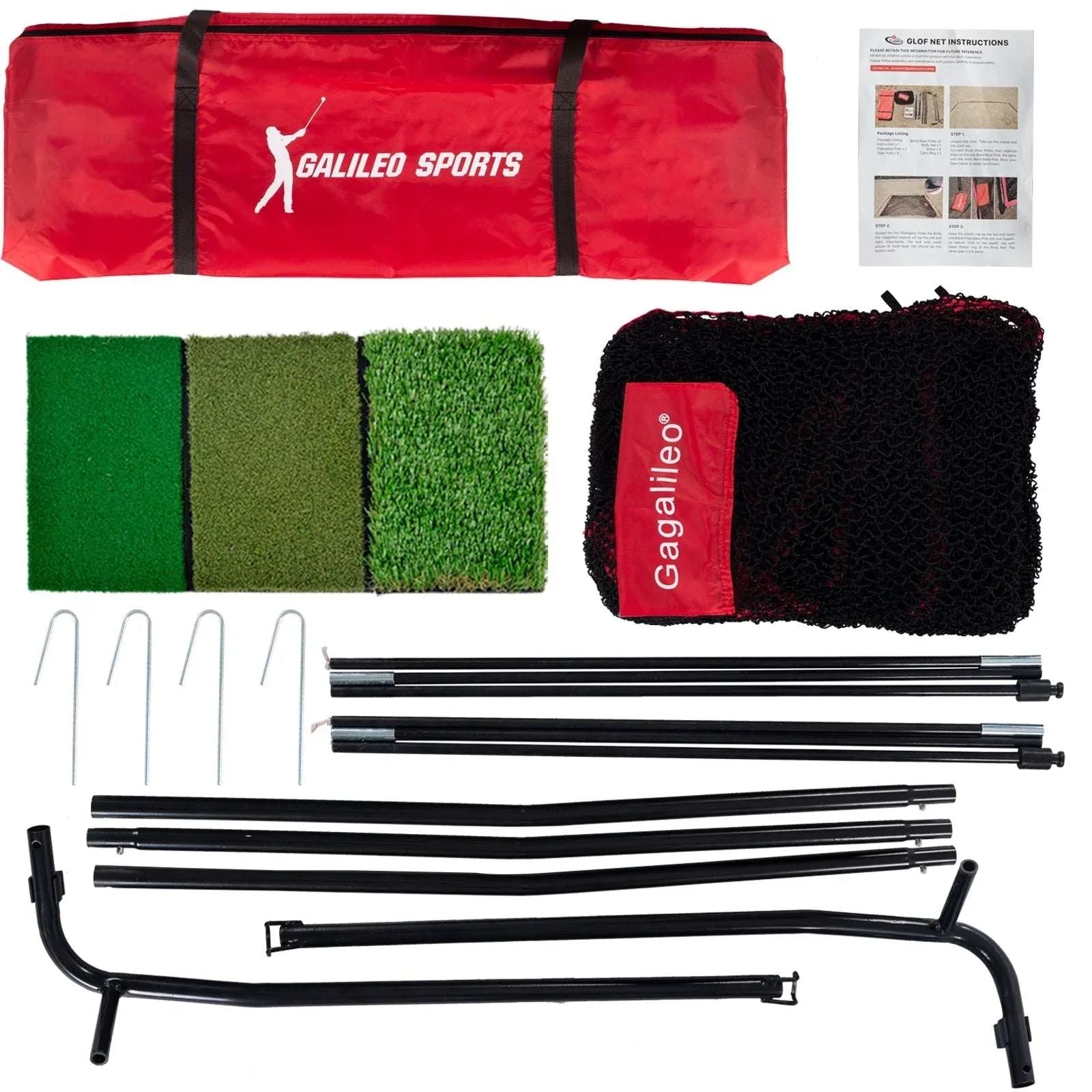 Kapler Portable Hitting Nets 10x7ft - Kapler Sports