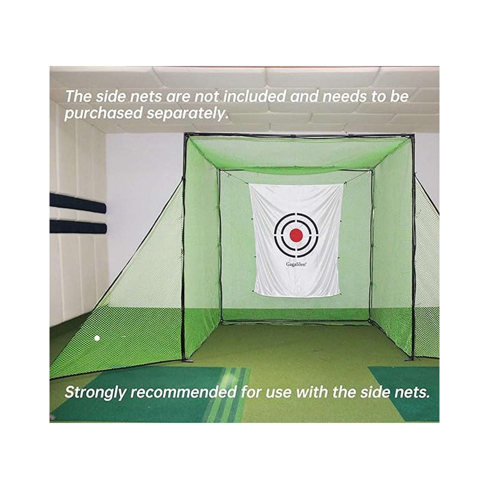 Kapler Outdoor Practice Golf Cage 8x8x8ft
