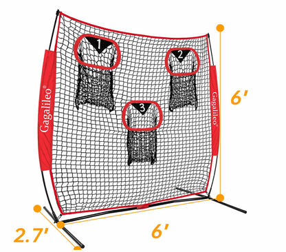 Kapler Football Kicking Cage 6X6ft