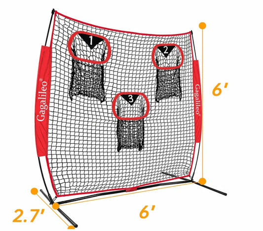 Kapler Football Kicking Cage 6X6ft - Kapler Sports