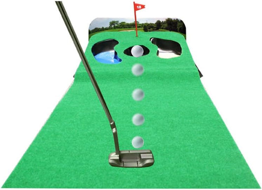 Kapler Super Sized Putt N' Hazard Electric Putting Mat