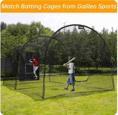 6X8 Kapler Pitching Backstop/Fastpitch Baseball Backstop