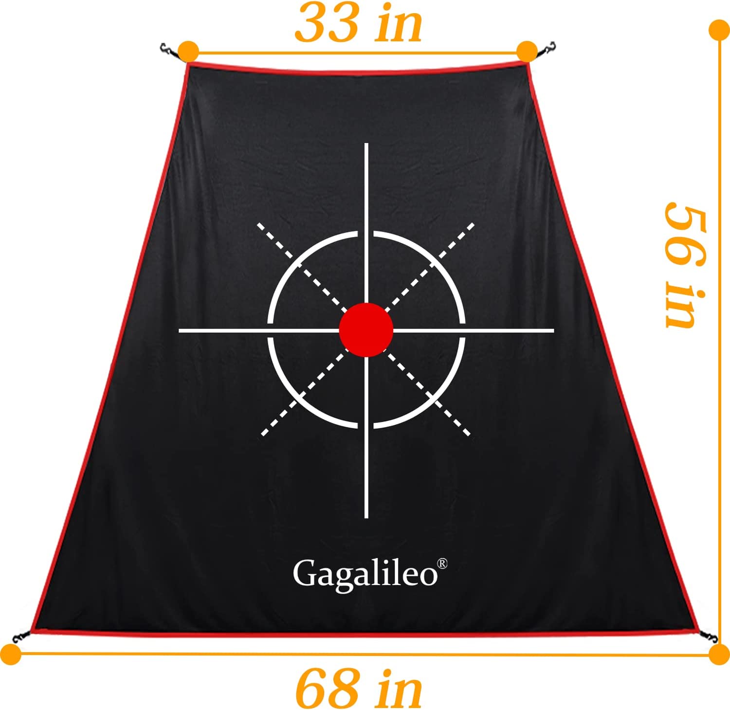 Kapler Golf Backyard Target Cloth