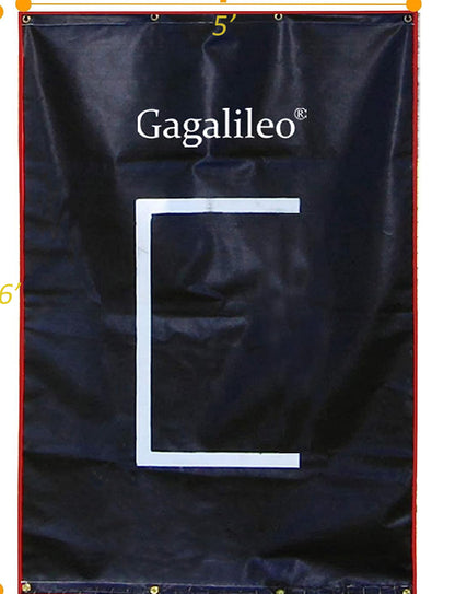 Kapler Backstop,Pitching Backstop,Fastpitch Baseball Backstop,Backstop with Strike Zone,Pitching Backdrop,Rubber Vinyl Backstop,Vinyl Batting Cage Backdrop