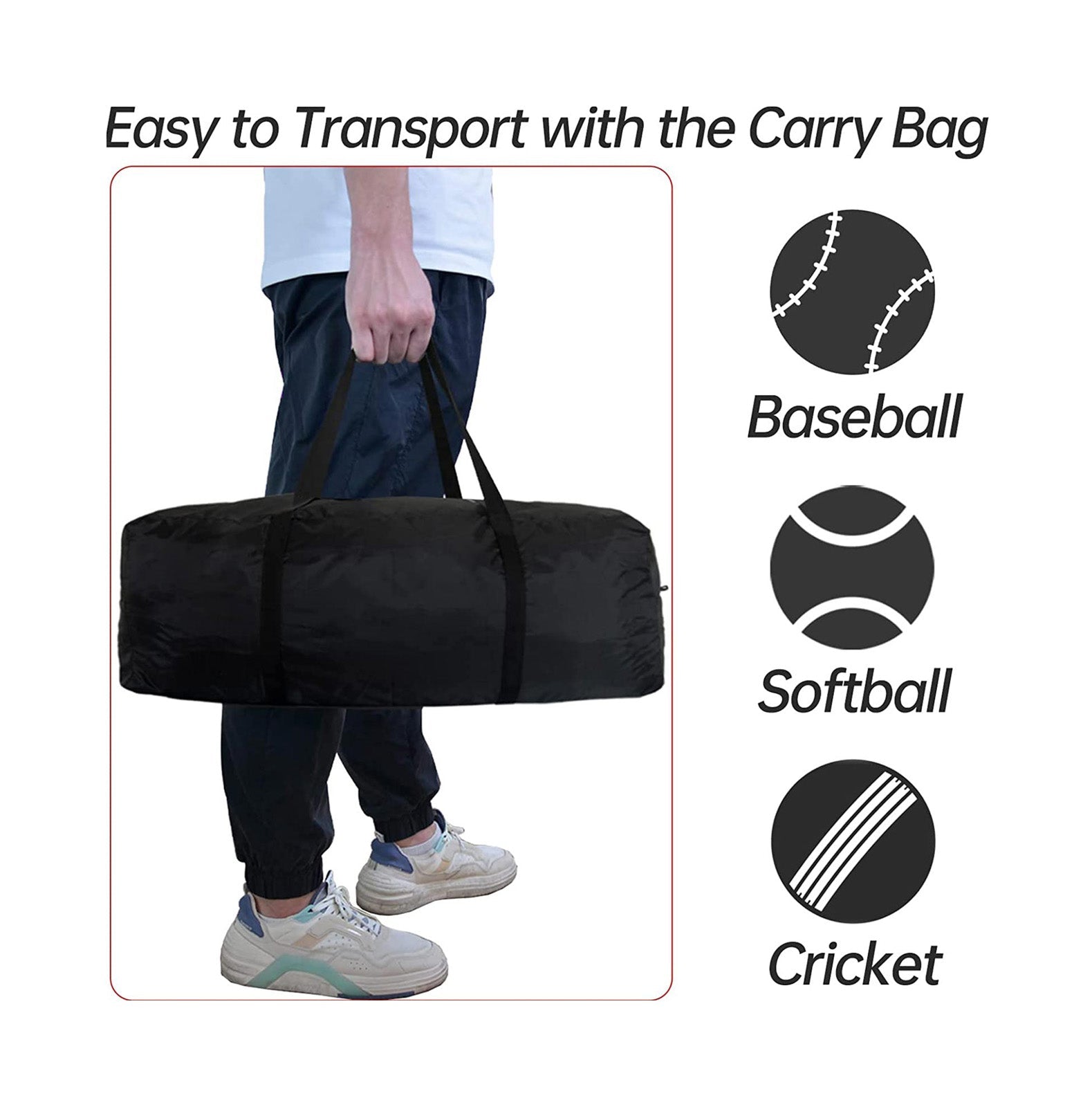 9 Hole Target Baseball pitching Net 48X 48
