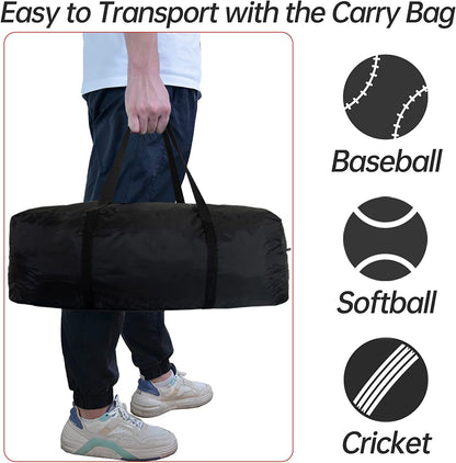 9 Hole Target Baseball Softball Pitching Net with Strike Zone-CAD
