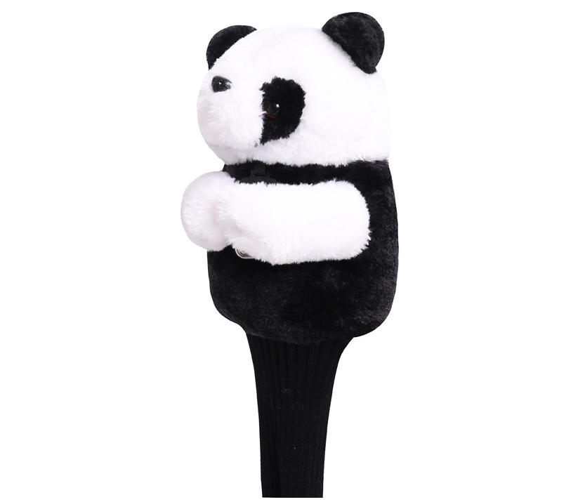 Panda-style 3 pieces golf head covers | Kapler Sports