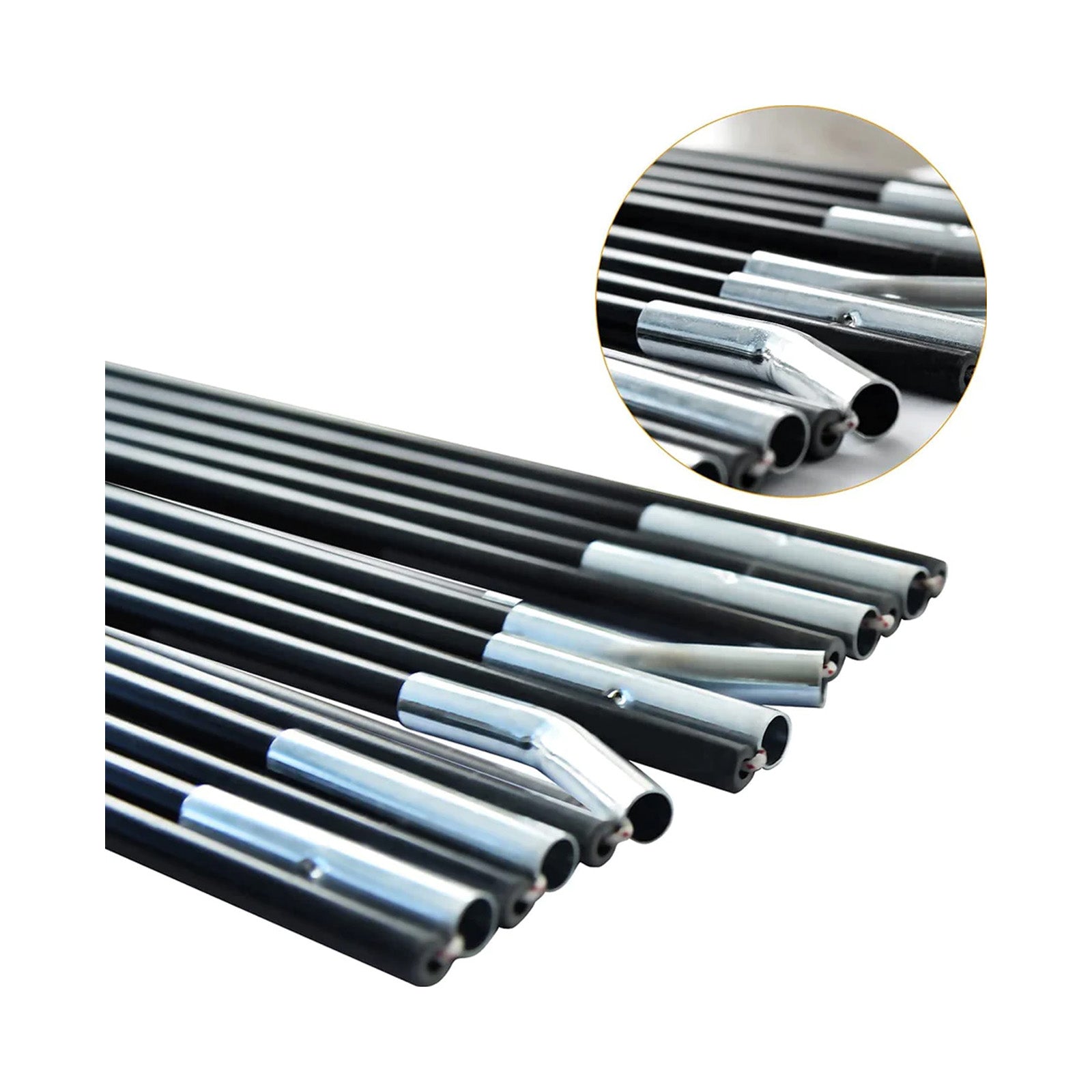 Kapler Golf Replacement Curved Poles 10x7x6 12X7X6.6