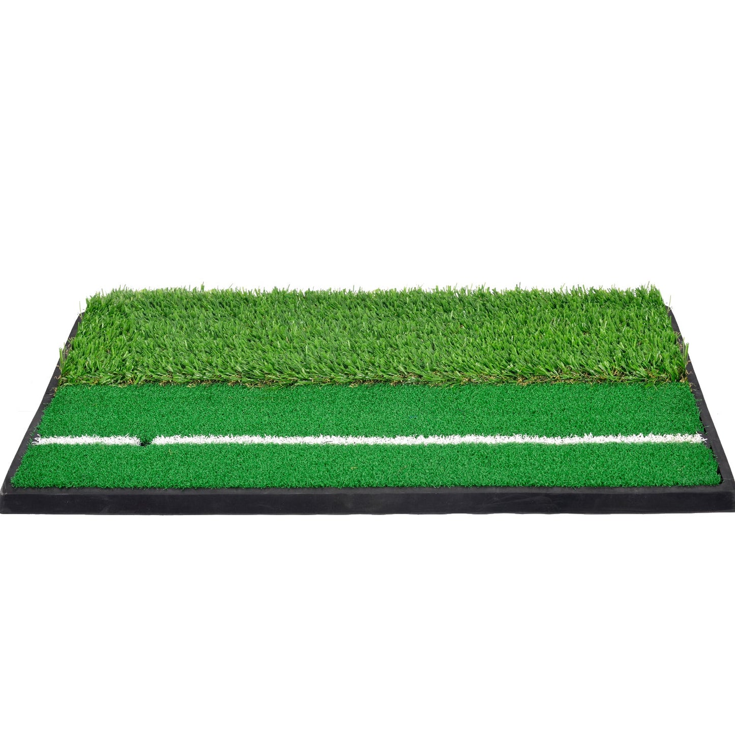 Kapler Sports Golf Hitting Mats Golf Turf Putting Grass Mat Golf Training Practice Turf with Tee Equipment | 12''x24''