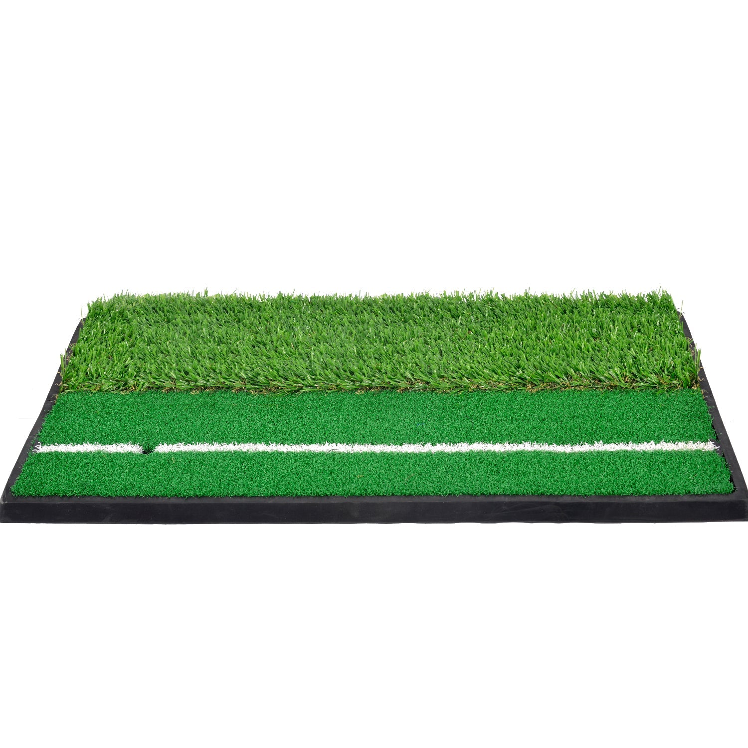 Kapler Sports Golf Hitting Mats Golf Turf Putting Grass Mat Golf Training Practice Turf with Tee Equipment | 12''x24''