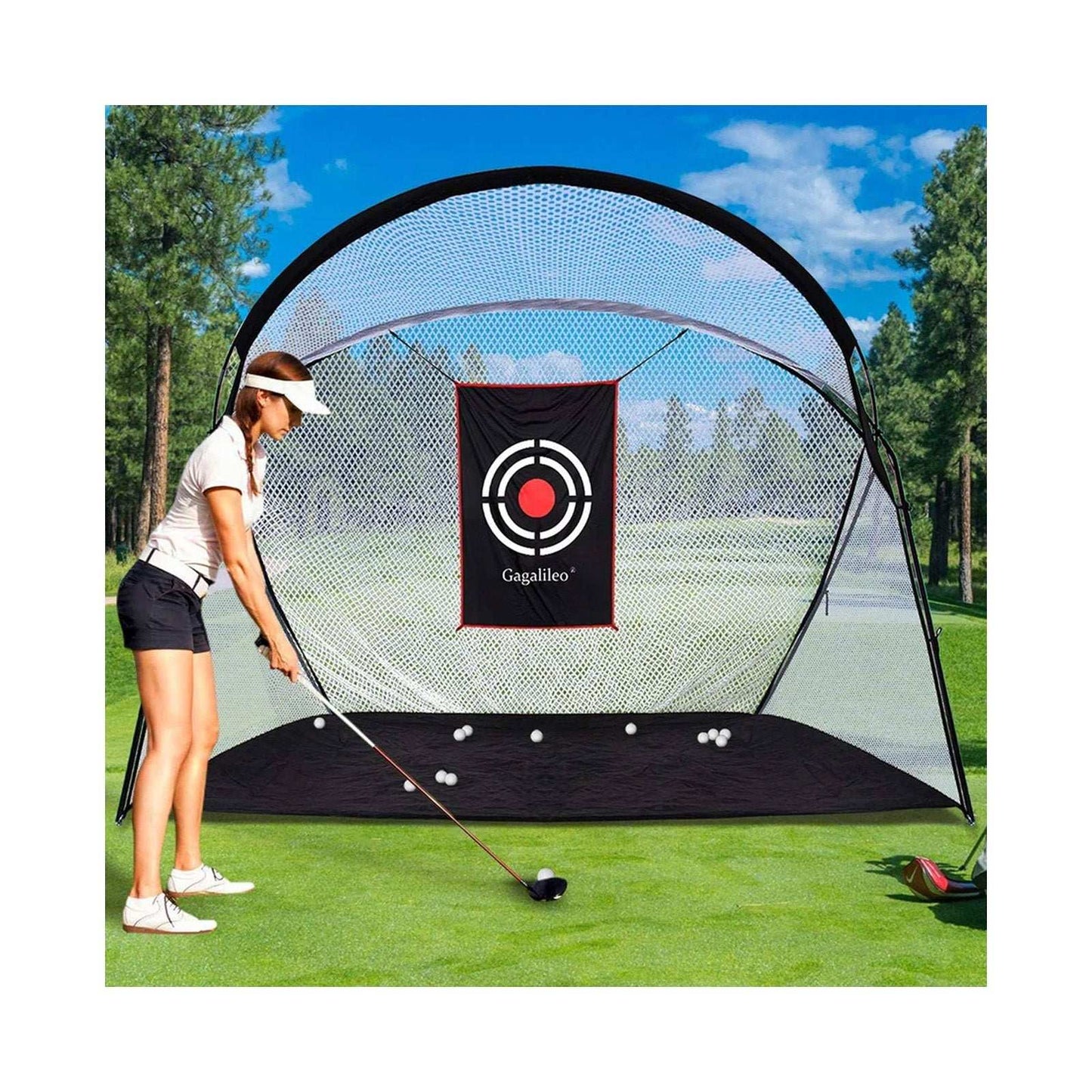 Kapler Golf Hitting Net/Backyard 10x7x5.5